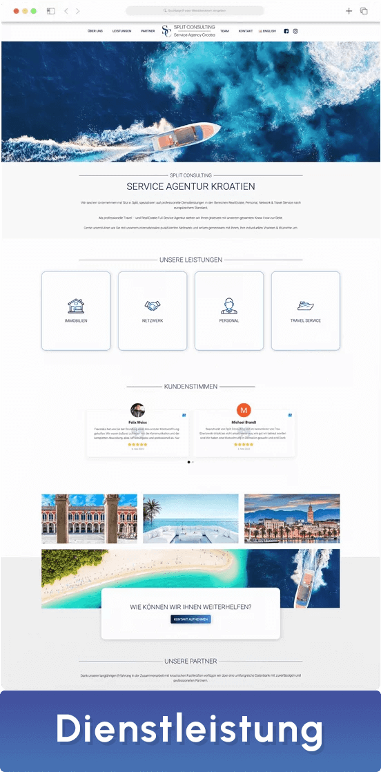xperients hero split consulting blau
