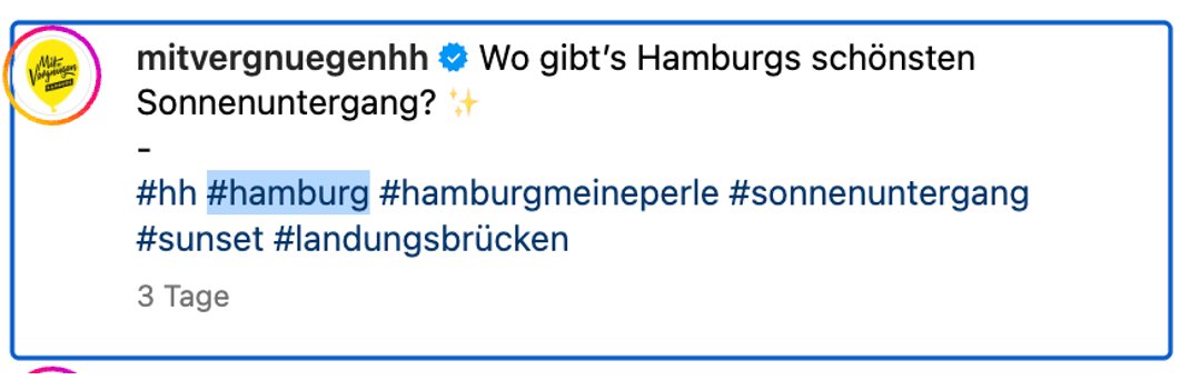 local hashtags beispiel mitvergnuegenhamburg
